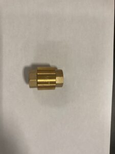 Brass Spring Check Valve