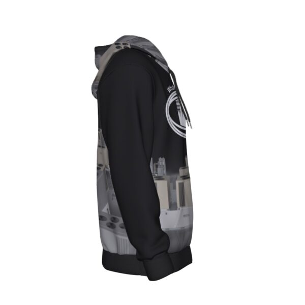 All-Over Print Men's Thicken Pullover Hoodie - Image 3