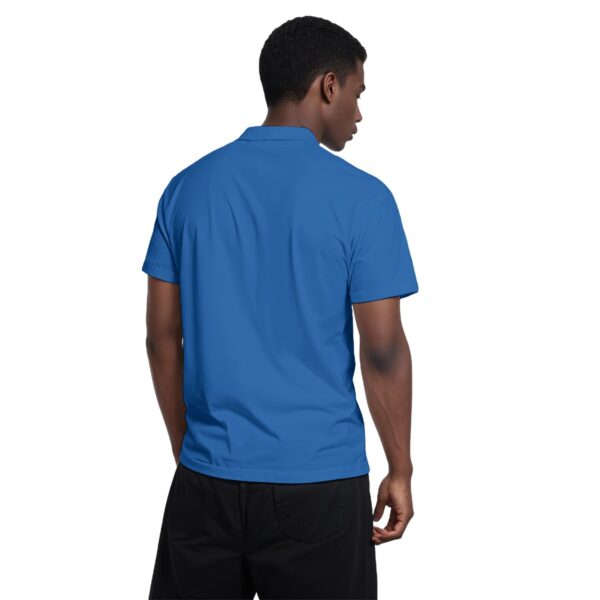 All-Over Print Men's Polo Collar Jersey - Image 2
