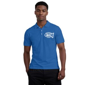 All-Over Print Men's Polo Collar Jersey